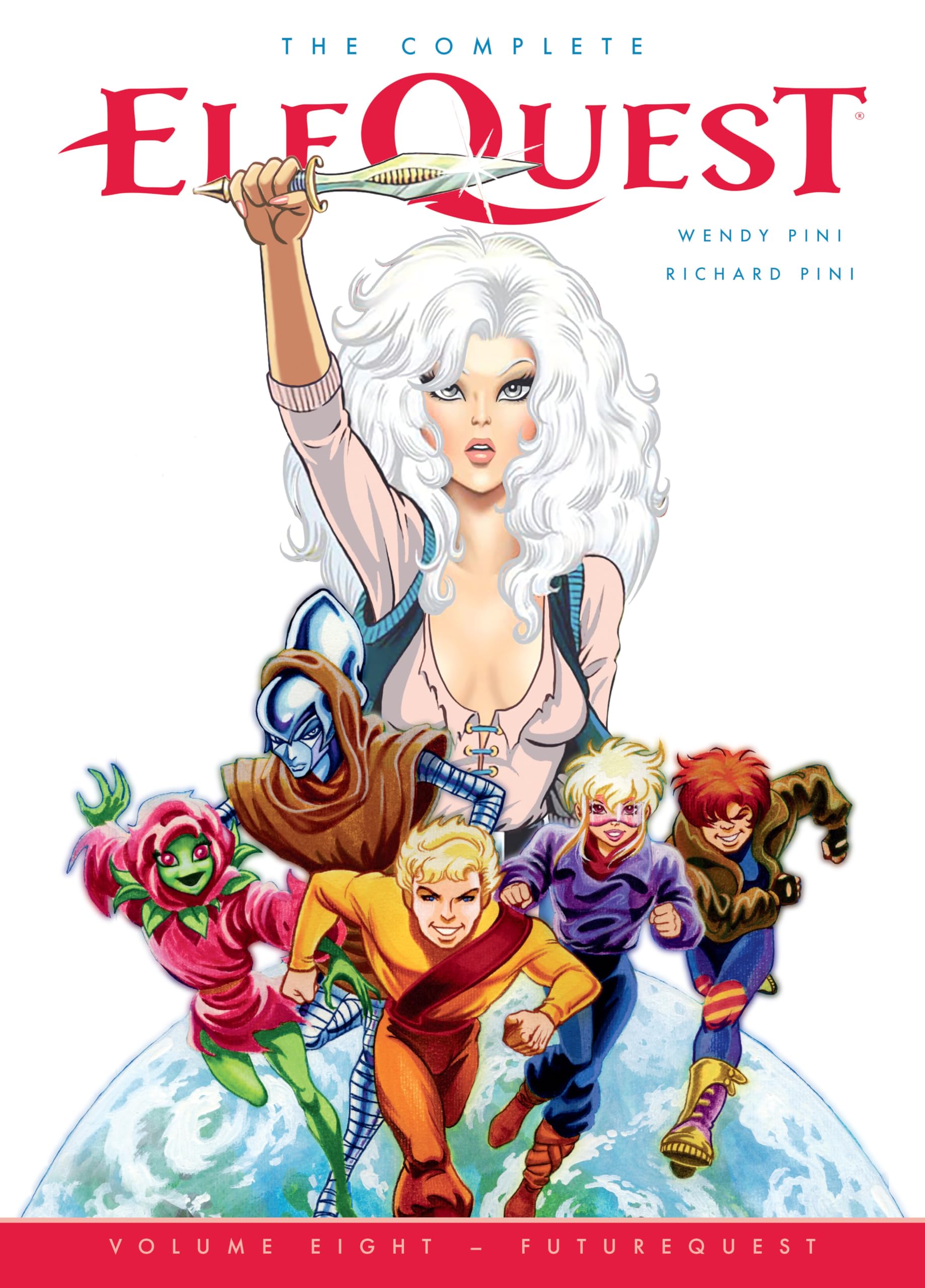 jaquette album The Complete ElfQuest Volume 8: FutureQuest