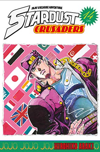 jaquette album Jojo's bizarre adventure - Saison 3 - Stardust Crusaders - Tome 14 : Vanilla Ice, la pestilence du vide