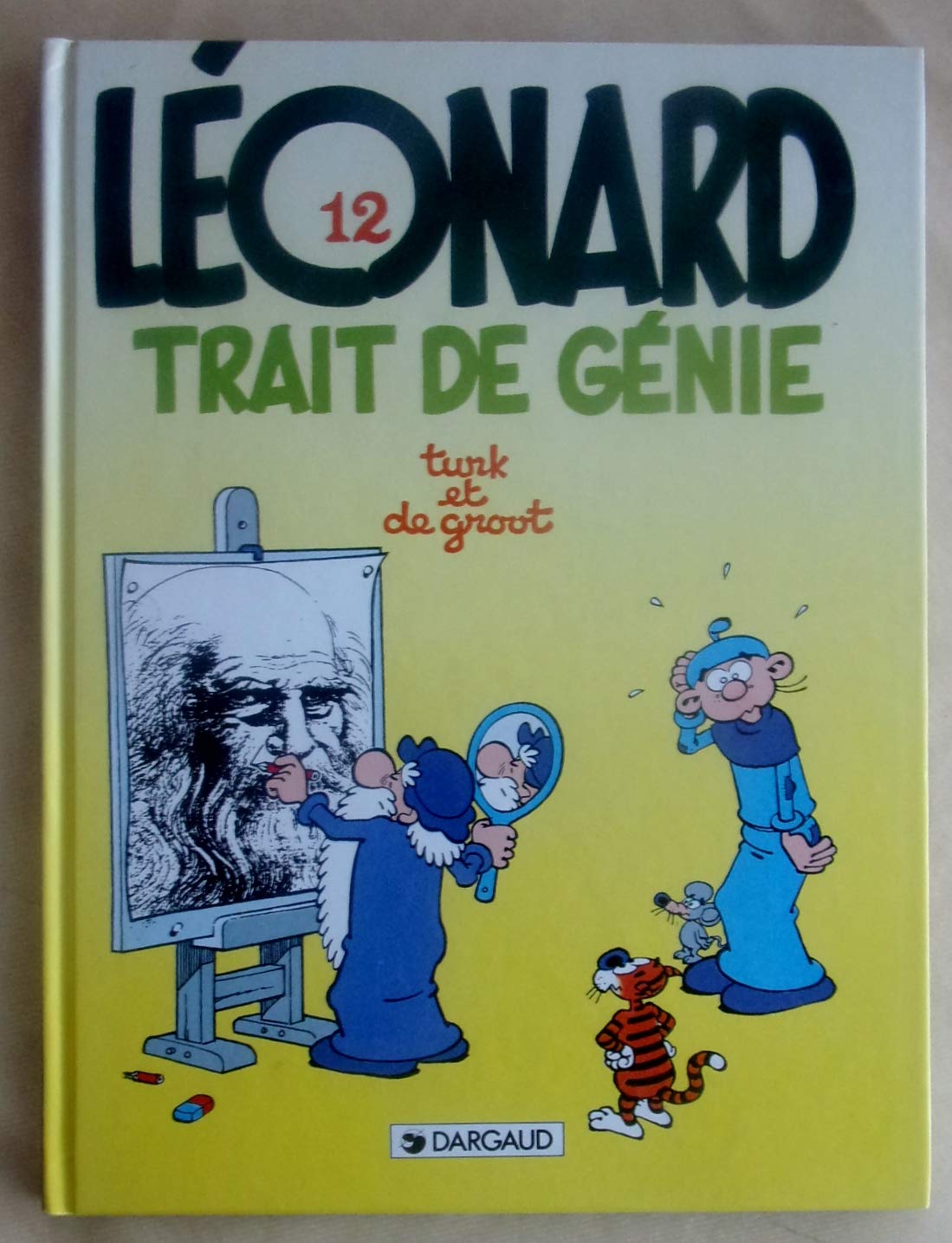 jaquette album Léonard, tome 12 : Trait de génie