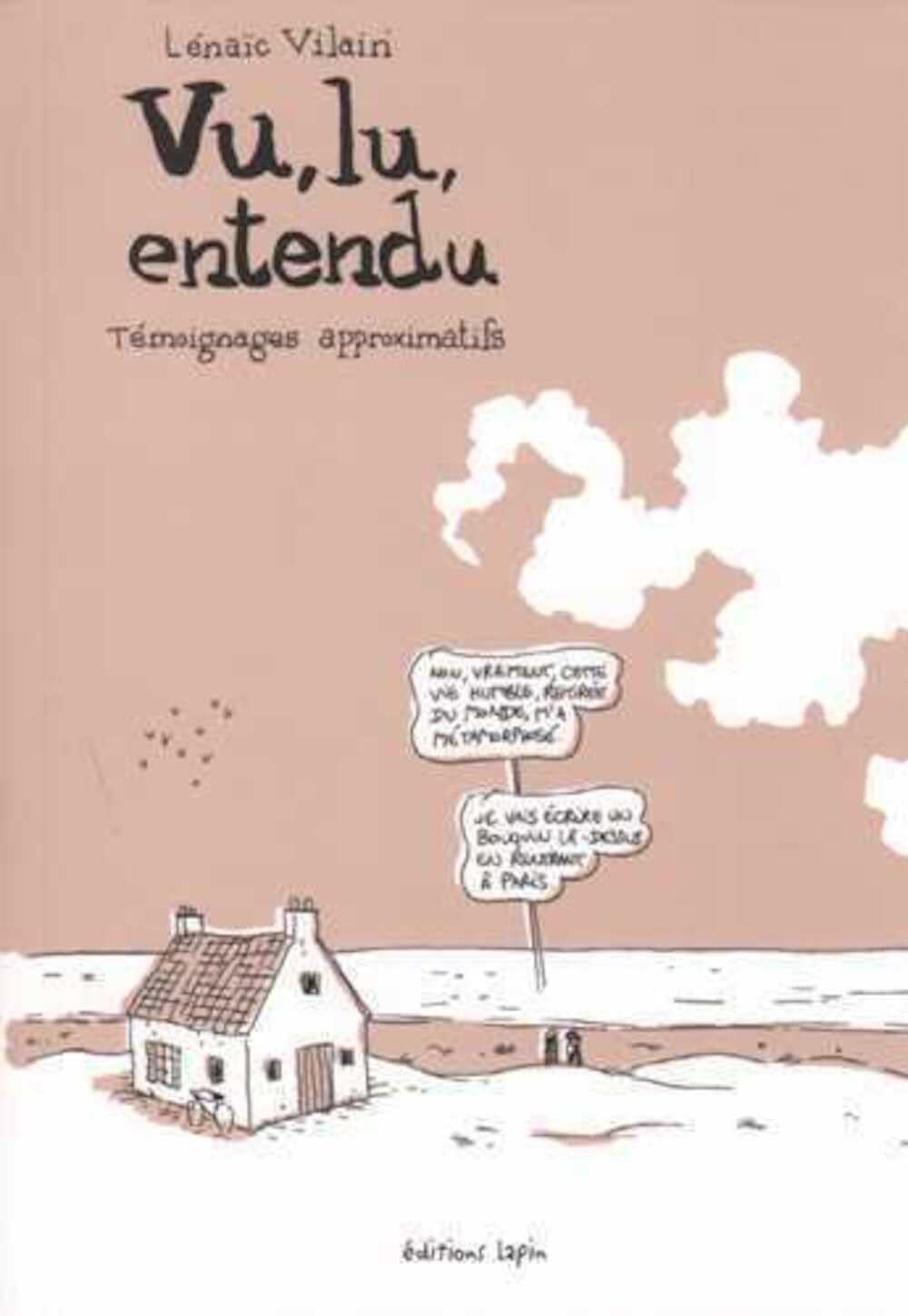 jaquette album Vu, Lu, Entendu