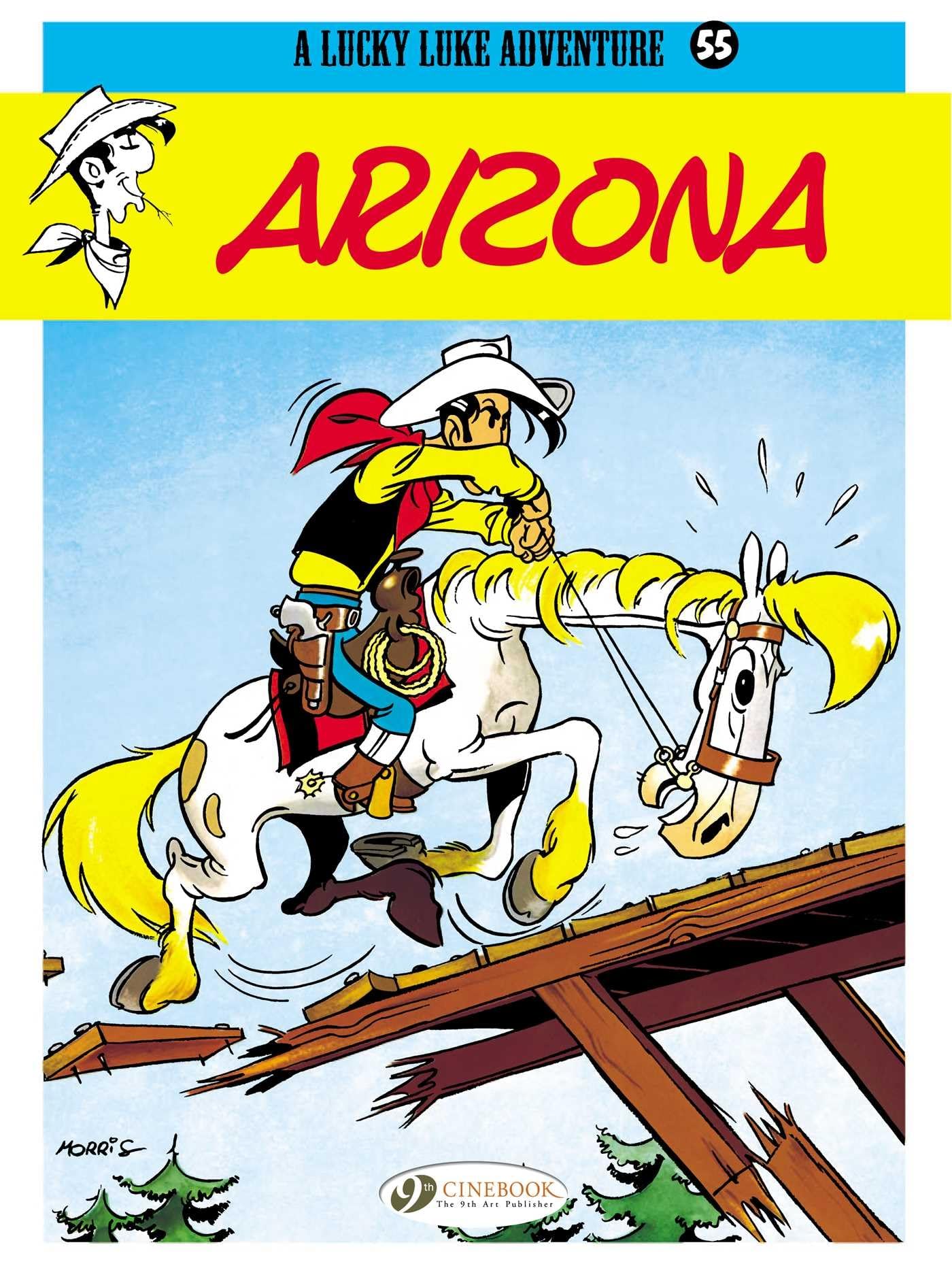 jaquette album Lucky Luke - tome 55 Arizona (55)