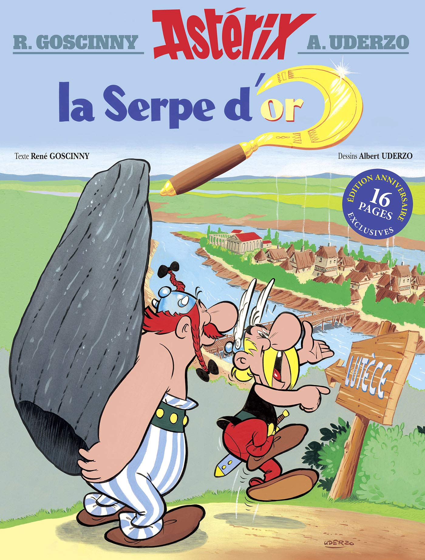 jaquette album Astérix - La Serpe d'Or - n°2 - Edition spéciale