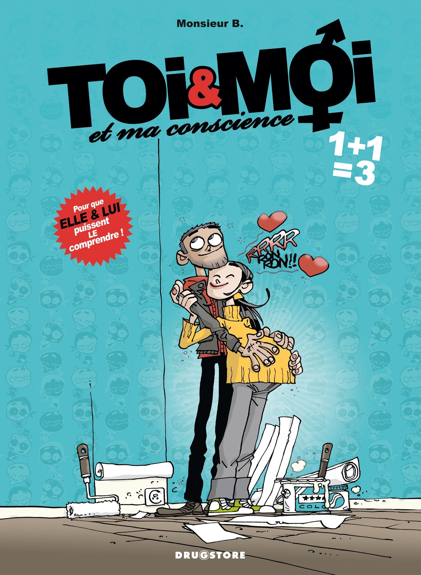 jaquette album Toi & Moi et ma conscience - Tome 03: 1+1=3