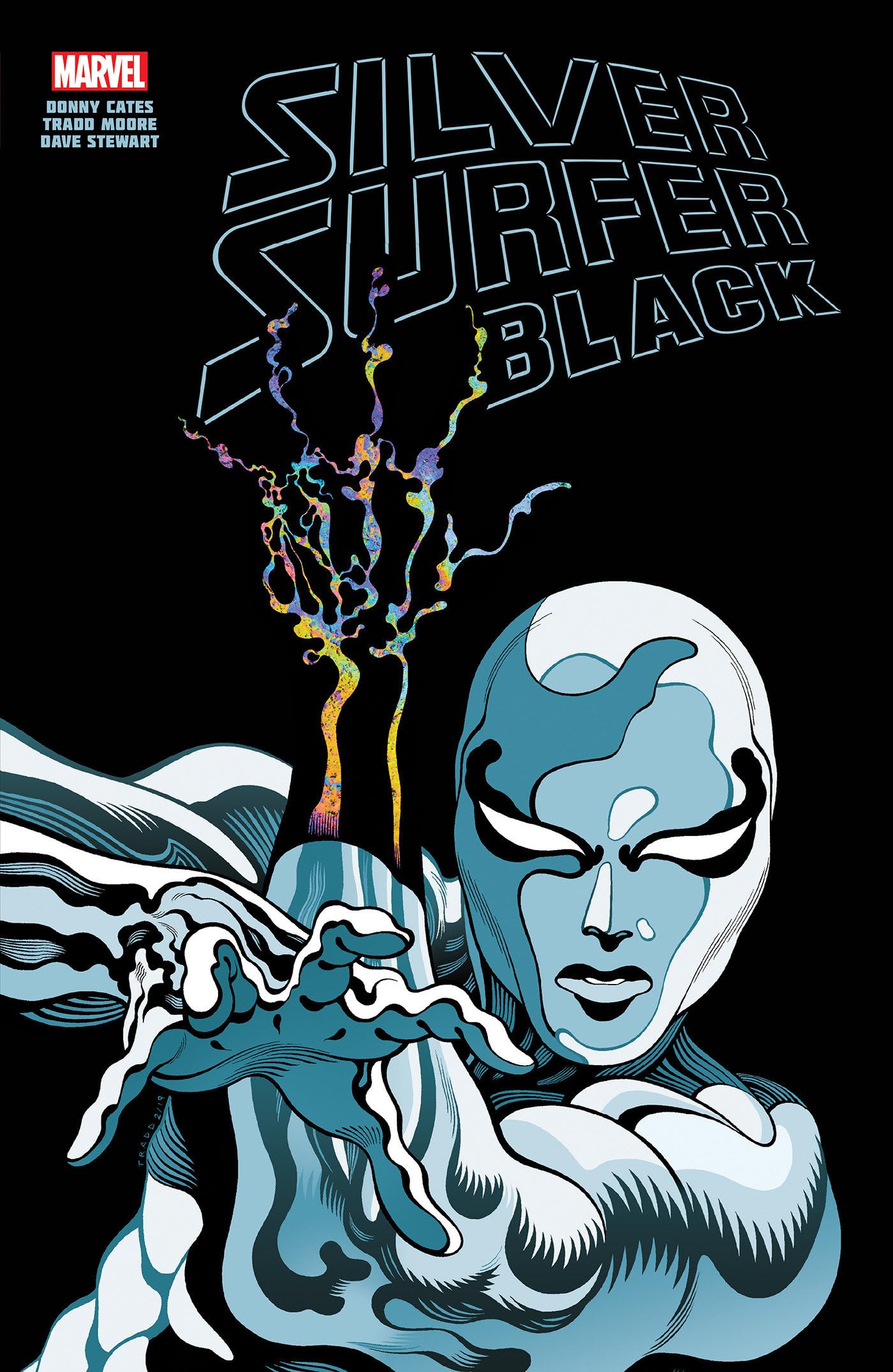 jaquette album Silver Surfer: Black