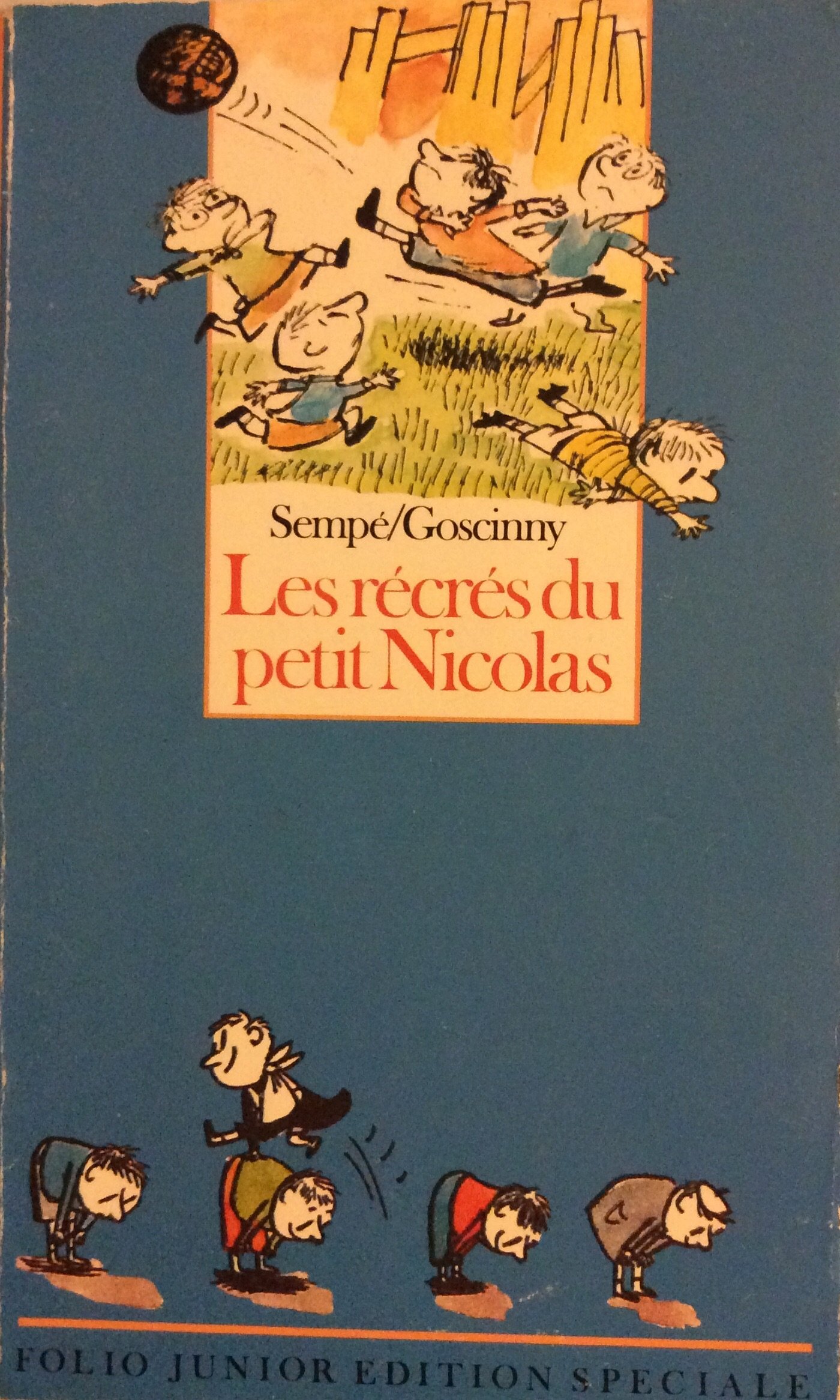 jaquette album Les Récrés du petit Nicolas