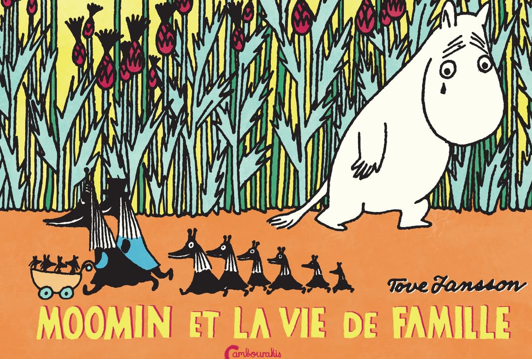 jaquette album Moomin et la vie de famille