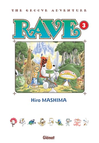jaquette album Rave - The Groove Adventure - Tome 3