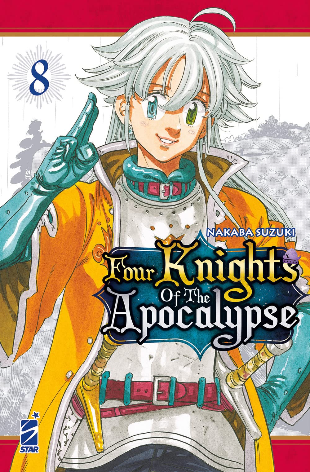 jaquette album Four knights of the apocalypse (Vol. 8)