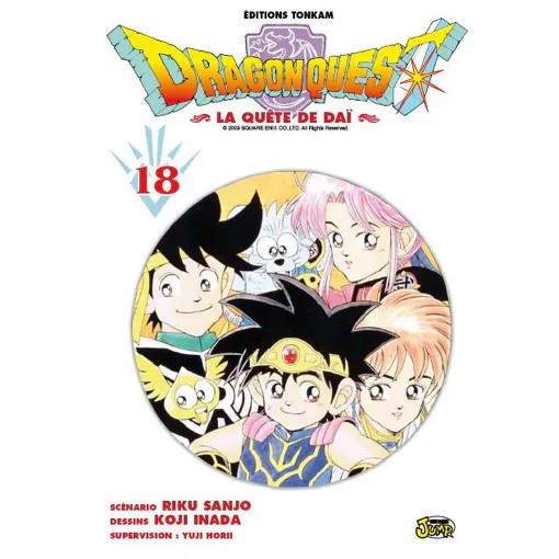 jaquette album Dragon quest - La quête de Dai - Tome 18