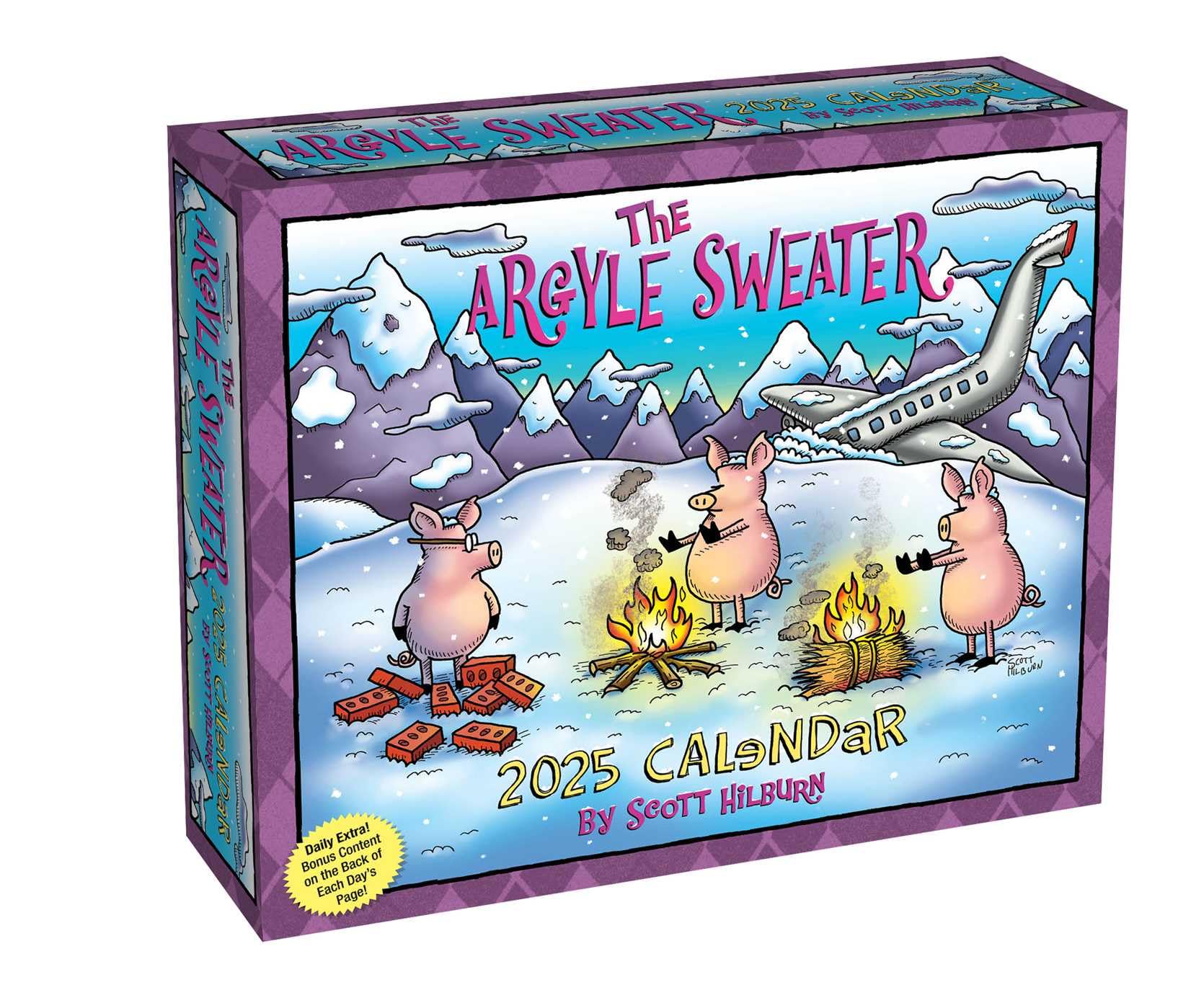 jaquette album The Argyle Sweater 2025 Day-to-Day Calendar