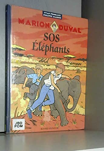 jaquette album Marion Duval Tome 10 - Sos Éléphants