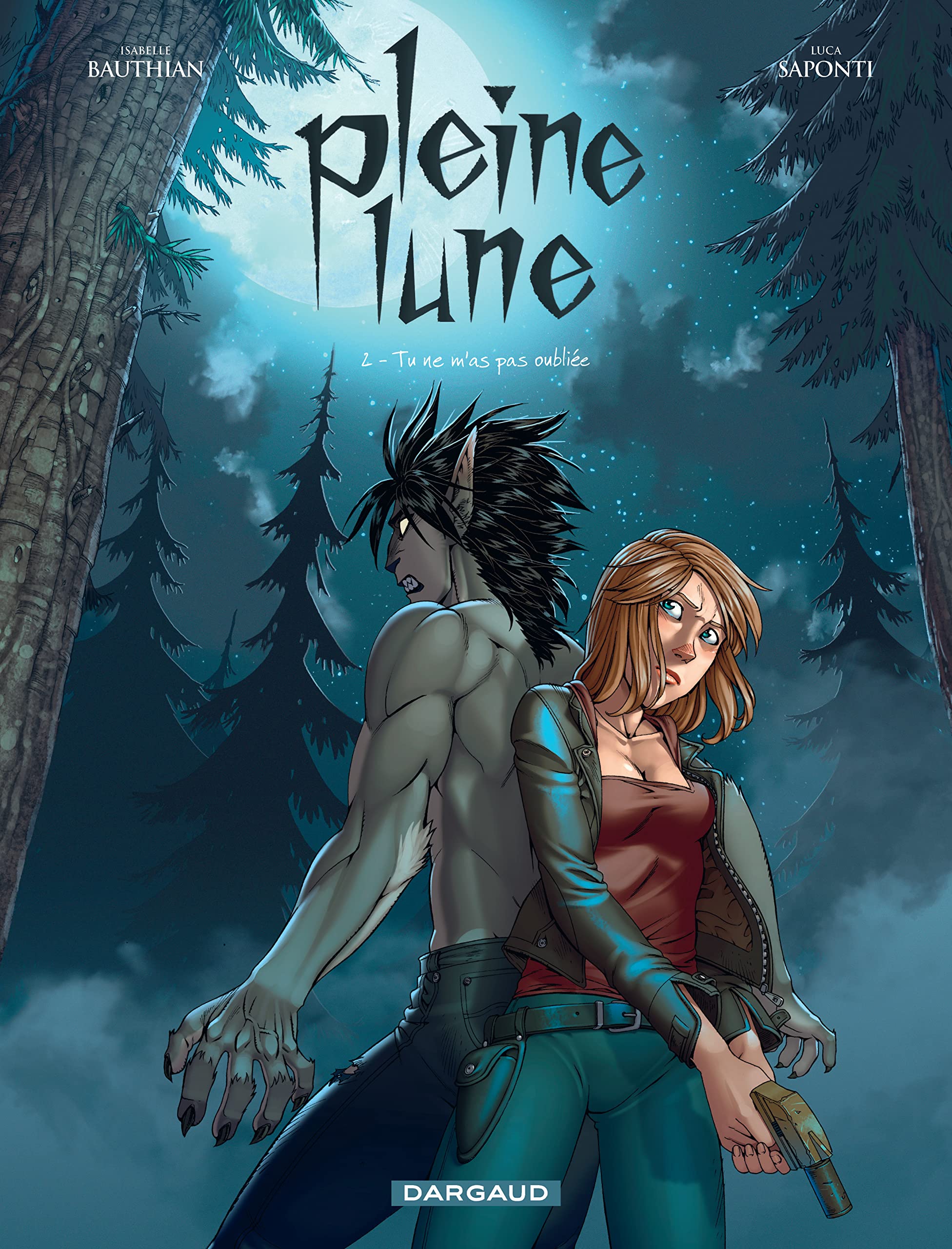 jaquette album Pleine Lune - Tome 2 - Tu ne m'as pas oubliée