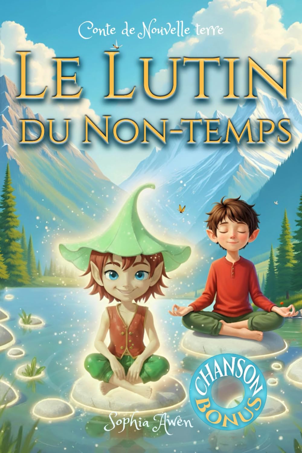 jaquette album Le lutin du Non-temps: Conte de Nouvelle Terre