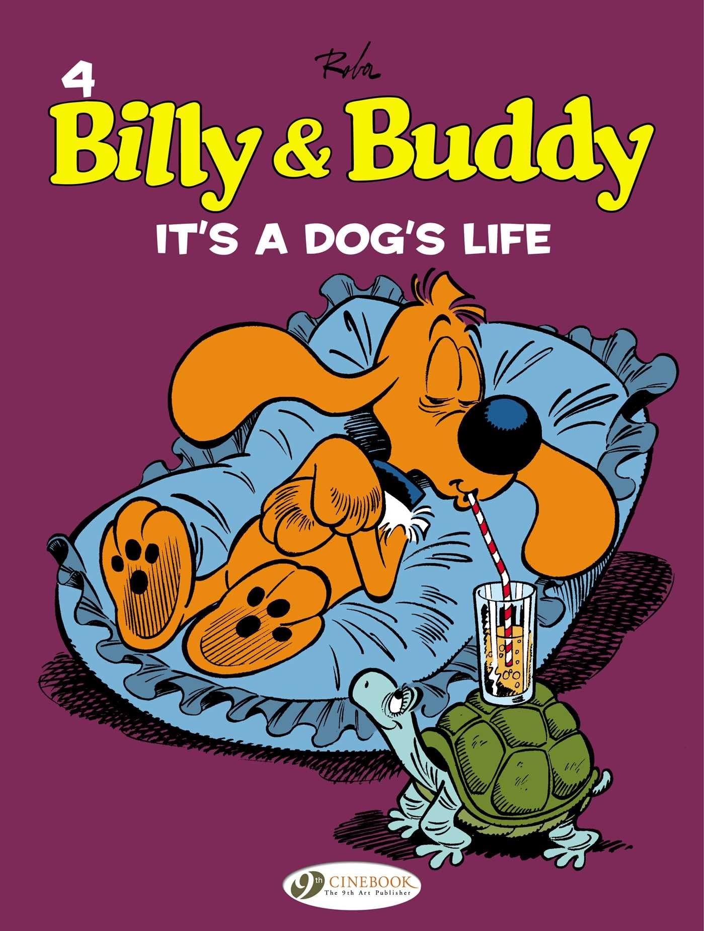 jaquette album Billy & Buddy, Tome 4 : It's a dog's life