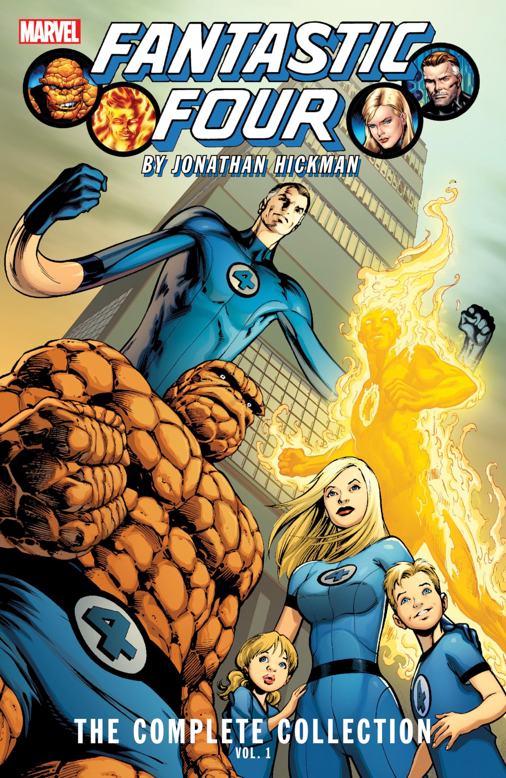 jaquette album Fantastic Four by Jonathan Hickman: The Complete Collection Vol. 1