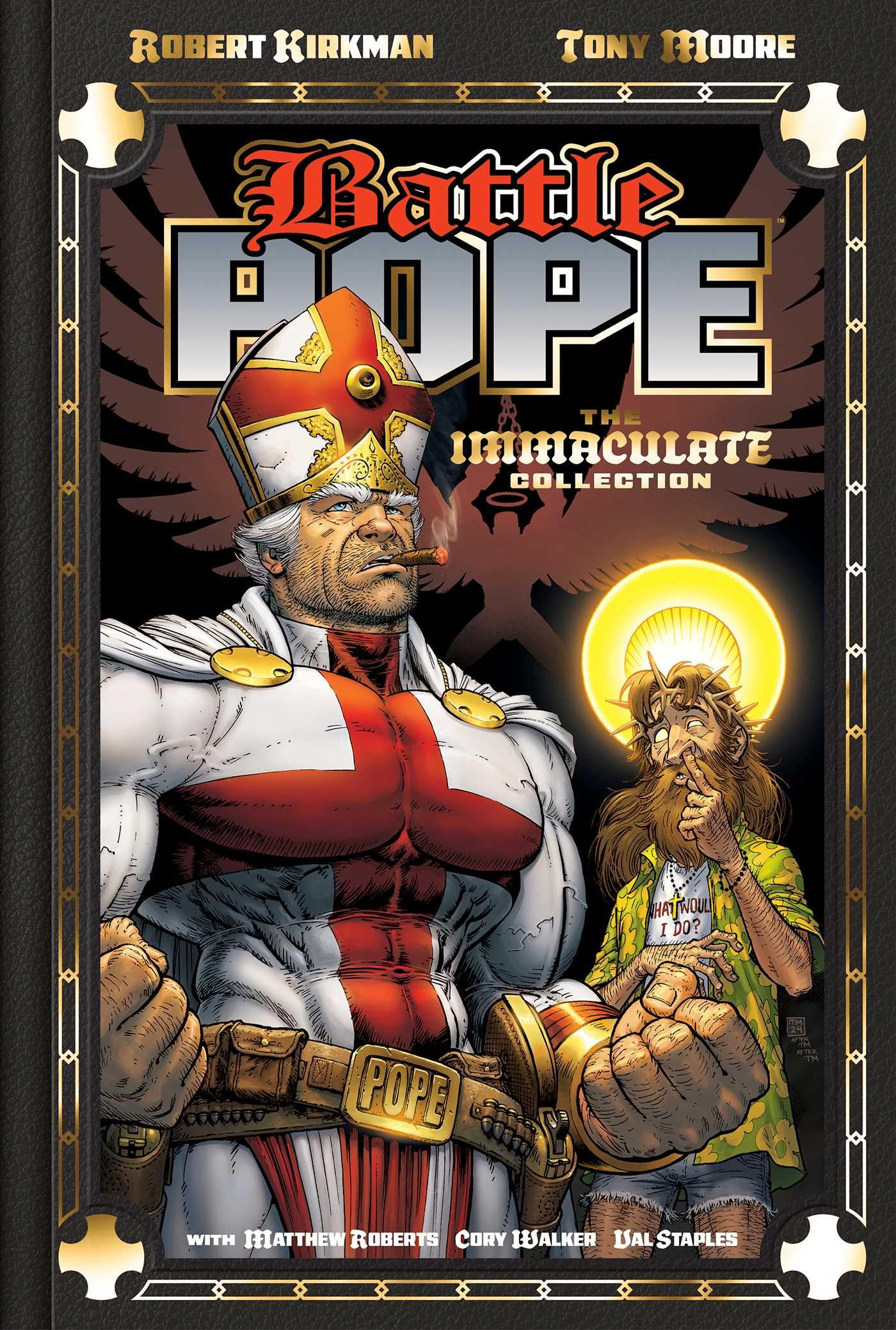jaquette livre Battle Pope 25th Anniversary: The Immaculate Collection