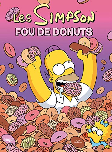 jaquette album Les Simpson Tome 41 - Fou De Donuts