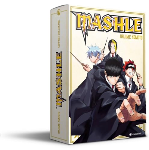 jaquette album Mashle - Coffret T18 + Roman T2