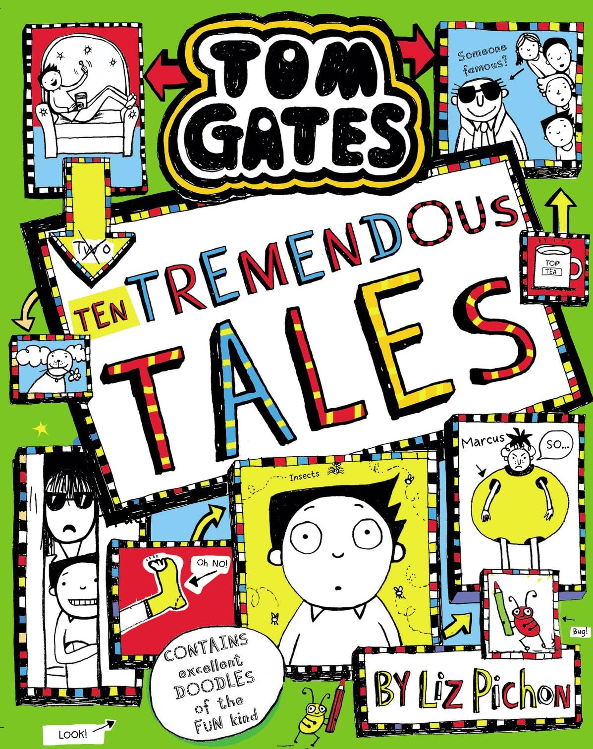 jaquette album Tom Gates 18: Ten Tremendous Tales (PB)