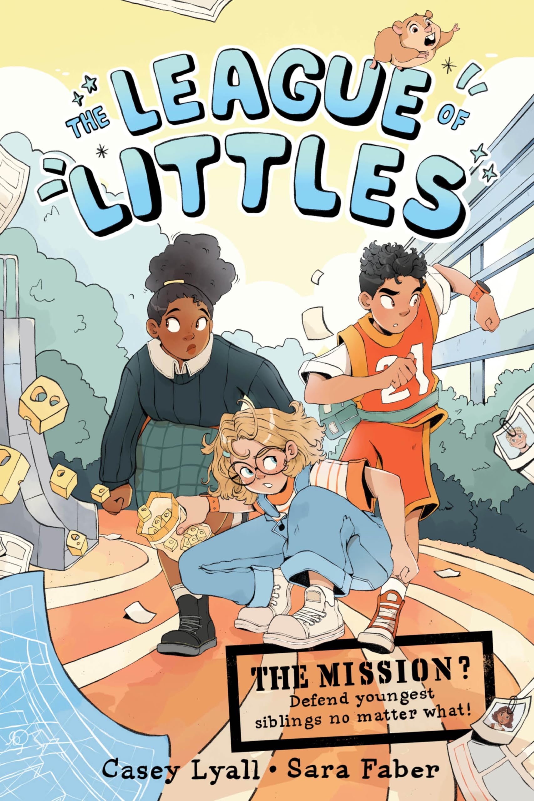 jaquette album The League of Littles: A Graphic Novel – A Hilarious Spy Story About Secret Agents, Siblings, and Pets for Middle Grade Readers (Ages 8-12)