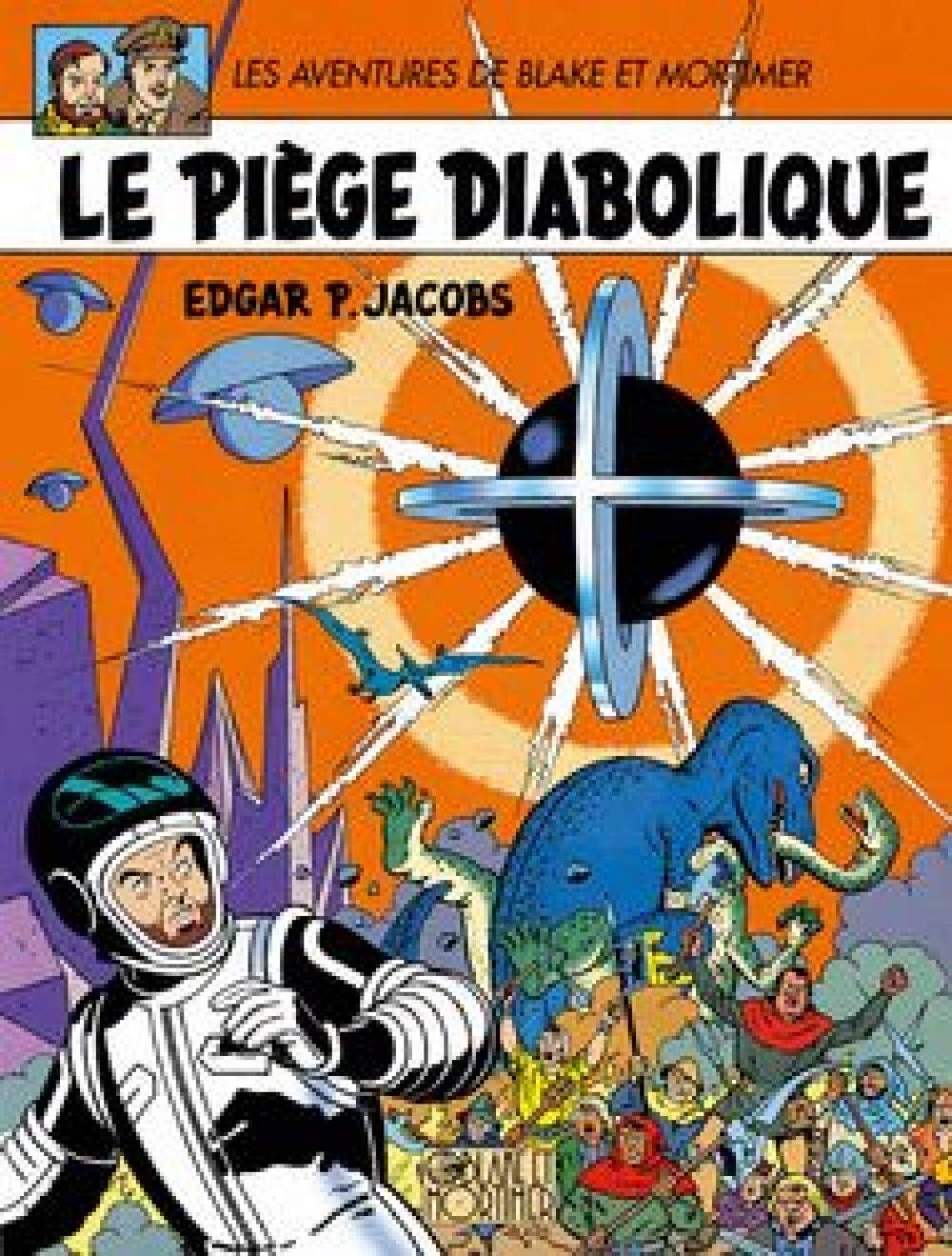 jaquette livre Blake et Mortimer, tome 9 : Le piège diabolique