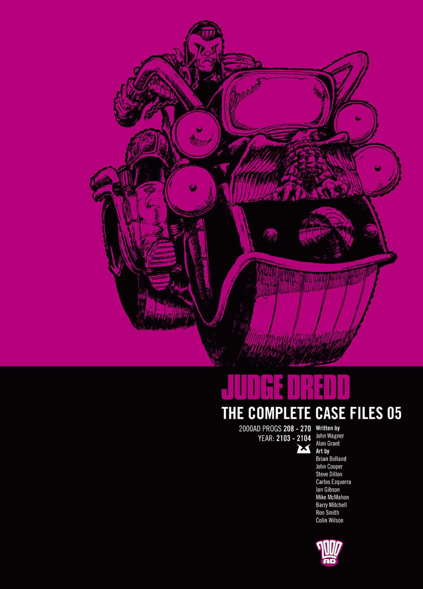 jaquette album Judge Dredd: The Complete Case Files 05 (Volume 5)
