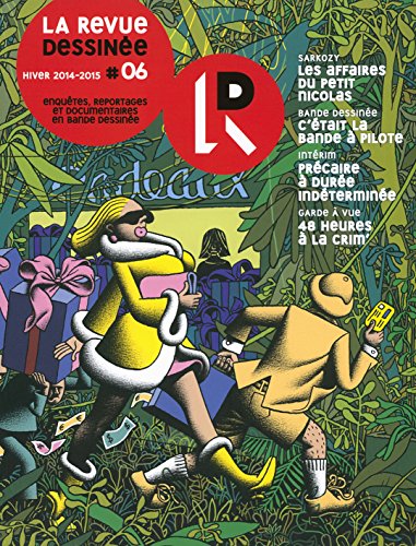 jaquette album La Revue Dessinée N° 6, Hiver 2014-2015