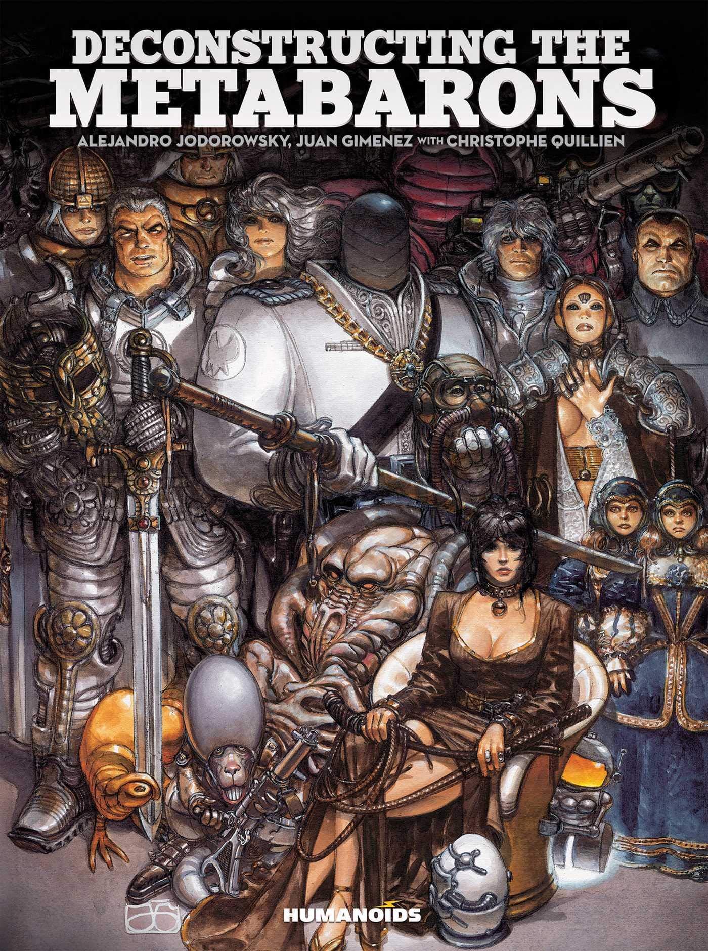 jaquette album Deconstructing the Metabarons: Oversized Deluxe