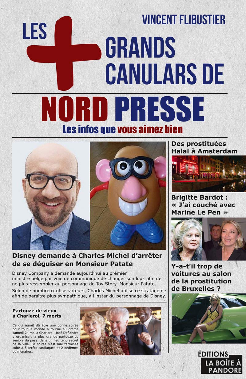 jaquette album Les plus grands canulars de Nord Presse