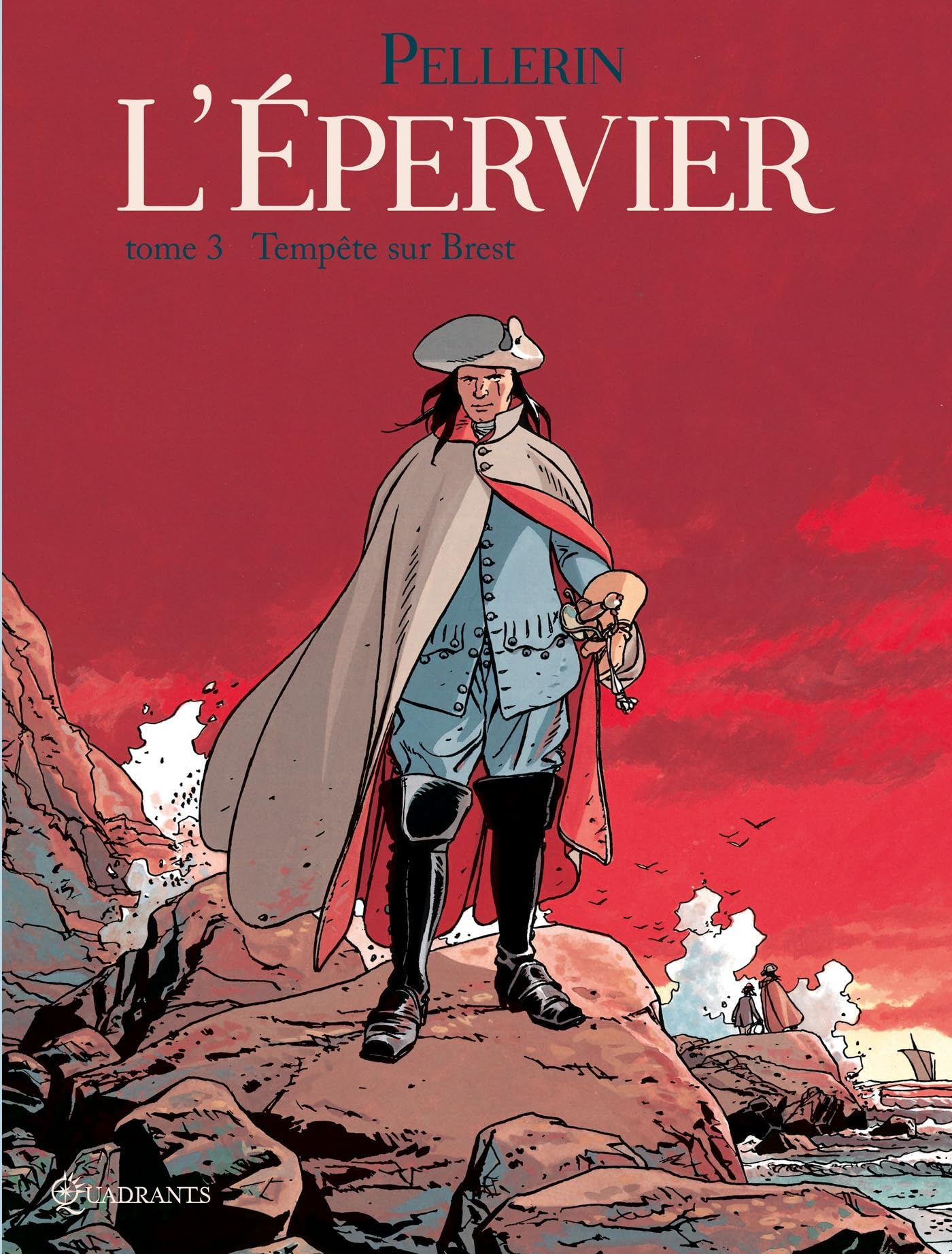 jaquette album L' Épervier T03: Tempête sur Brest
