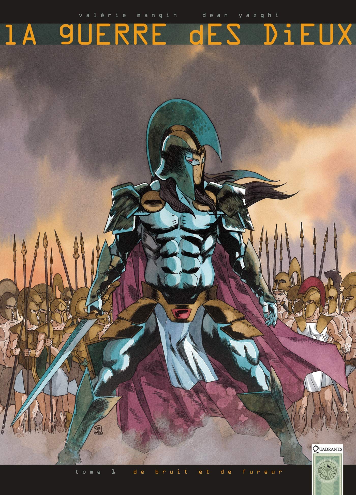jaquette album La Guerre des Dieux T01: De bruit et de fureur