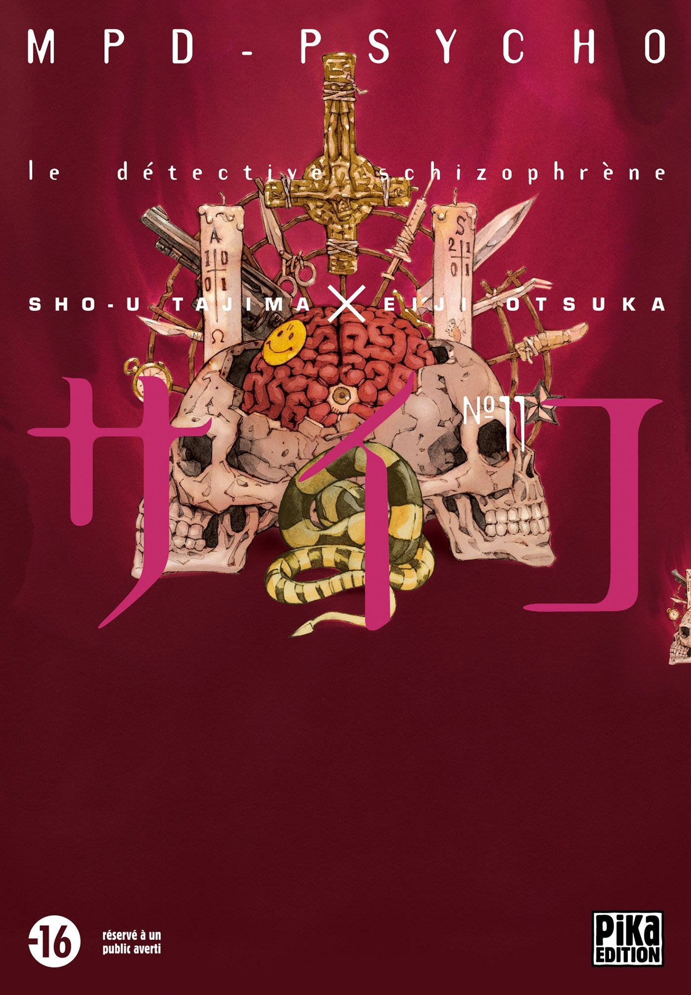 jaquette livre MPD Psycho T11: Le détective schizophrène