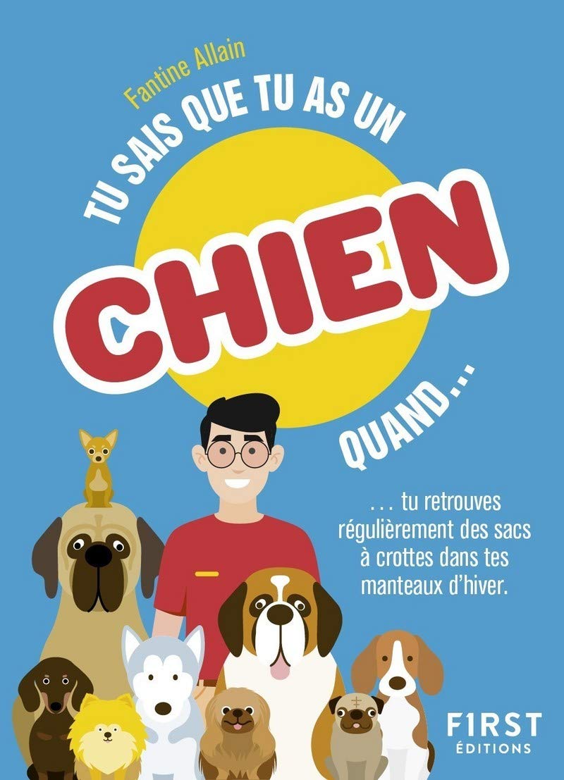 jaquette livre Tu sais que tu as un chien quand...