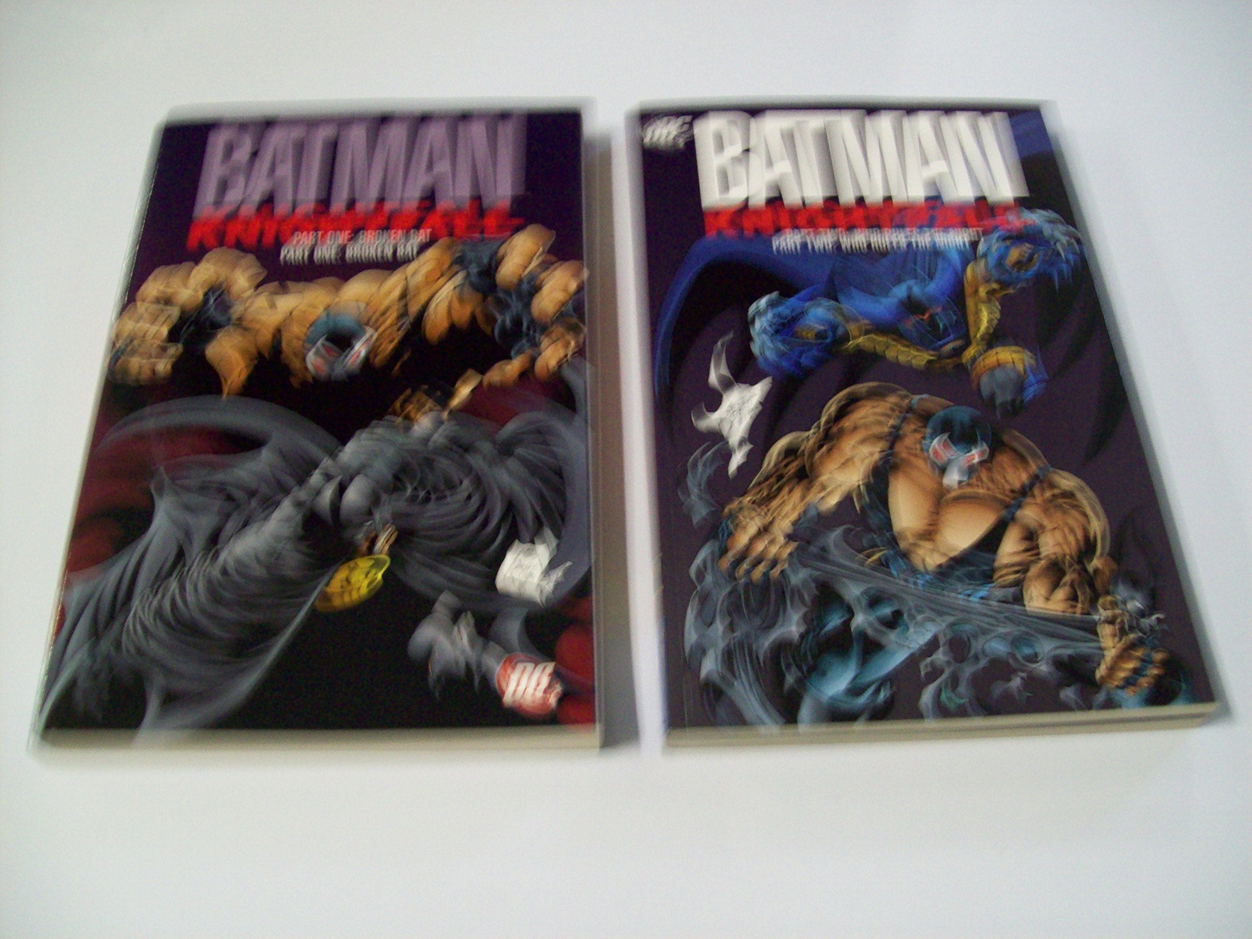 jaquette livre Batman: Knightfall Part One: Broken Bat