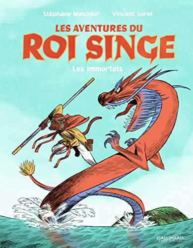 jaquette album Les Aventures Du Roi Singe Tome 1 - Les Immortels