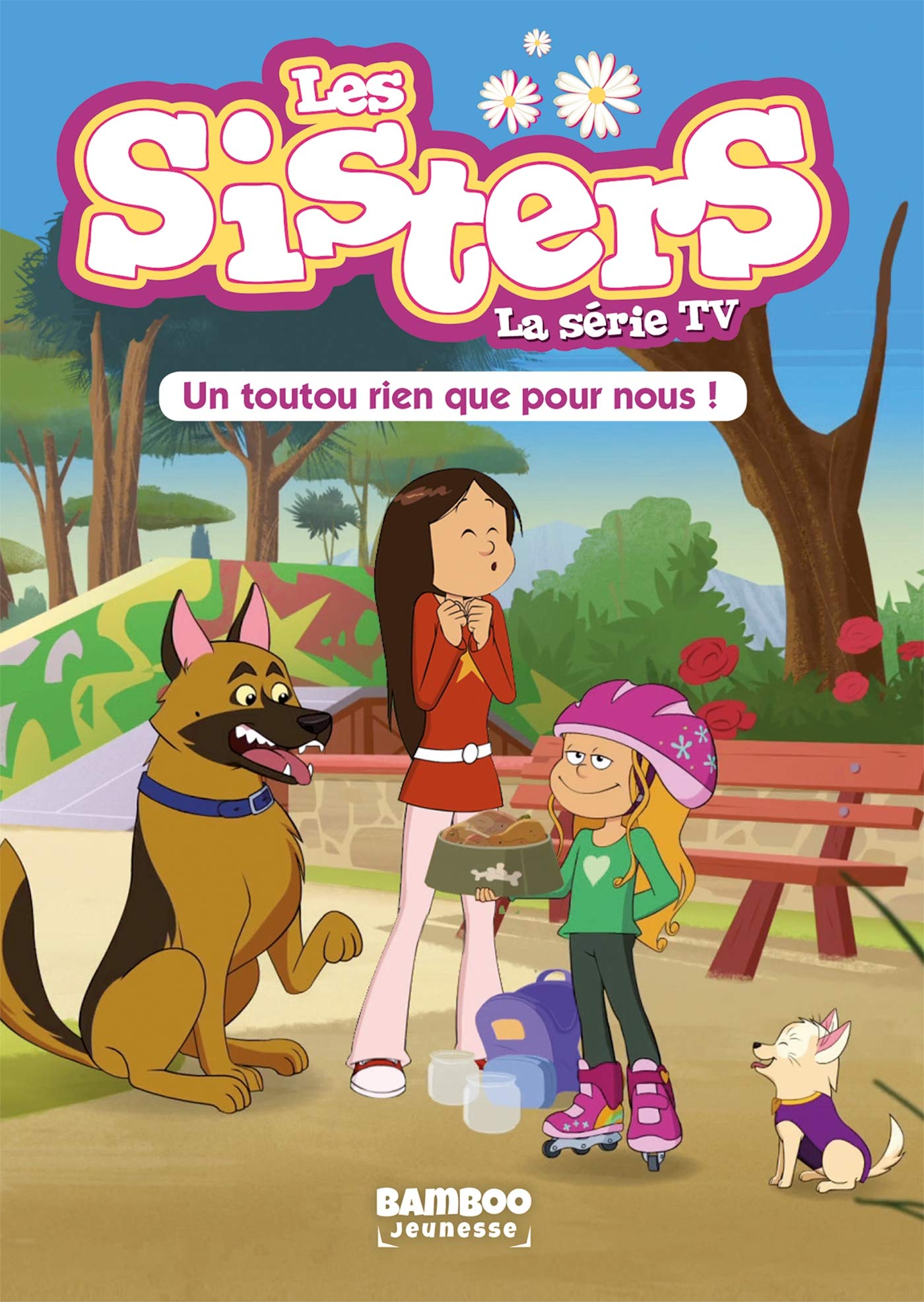 jaquette album Les Sisters - La Série TV - Poche - tome 24: Un toutou rien que pour nous