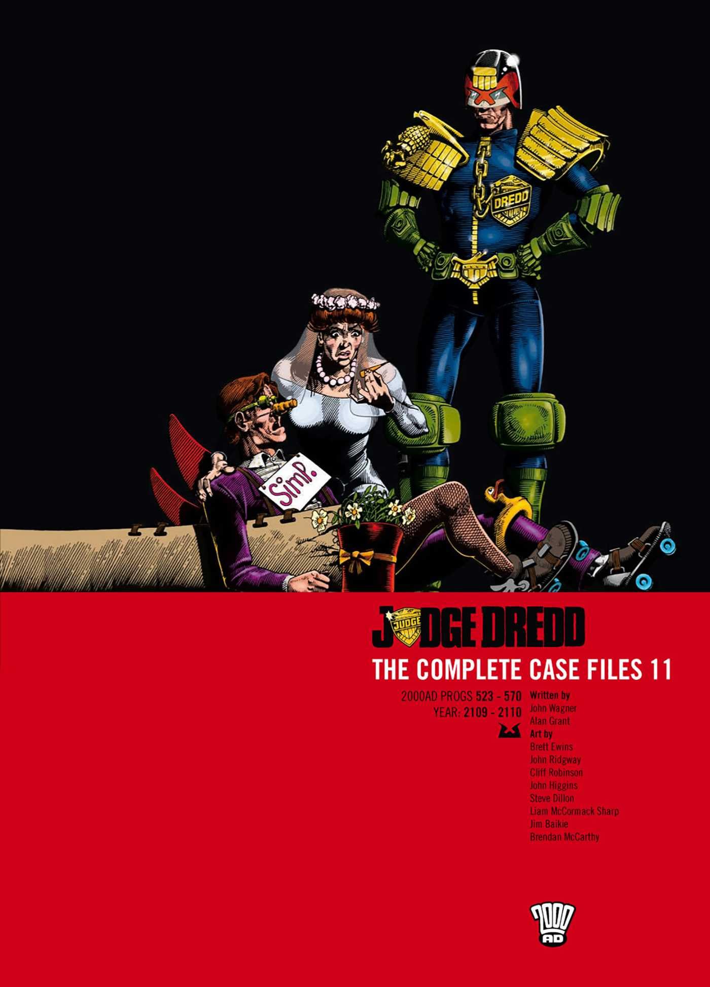 jaquette album Judge Dredd: Complete Case Files Volume 11