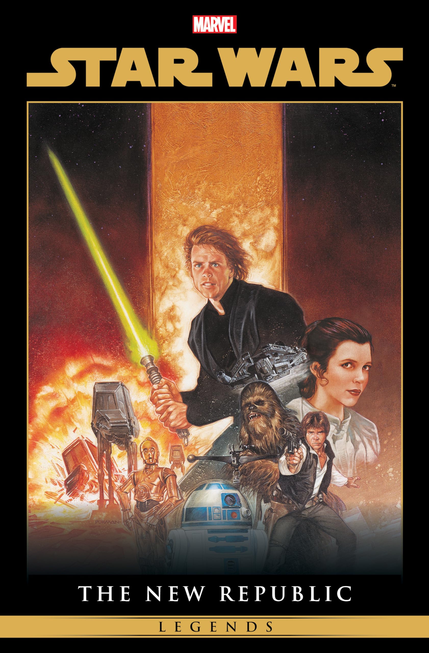 jaquette album STAR WARS LEGENDS: THE NEW REPUBLIC OMNIBUS VOL. 2 DORMAN HEROES COVER