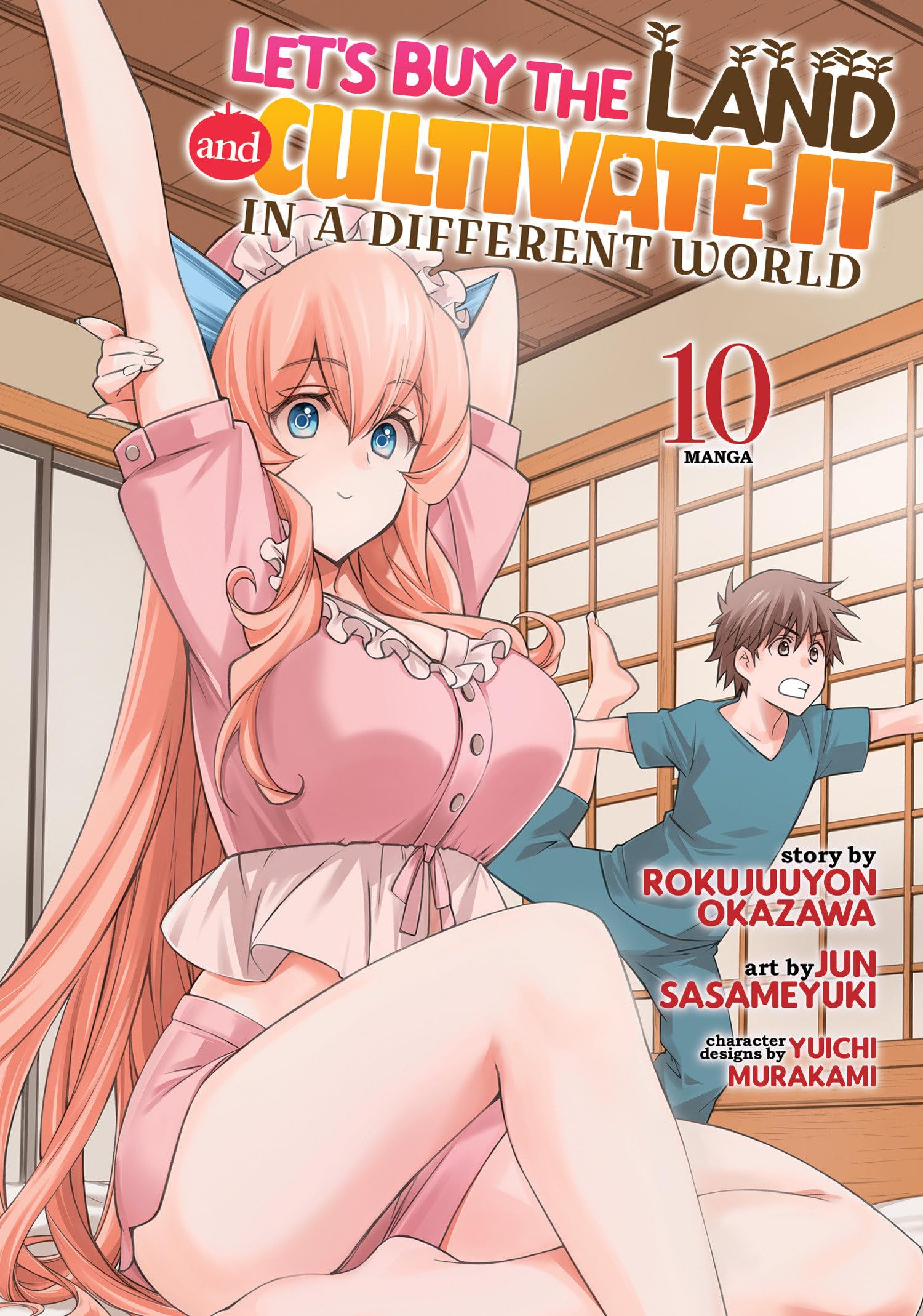 jaquette album Let's Buy the Land and Cultivate It in a Different World (Manga) Vol. 10