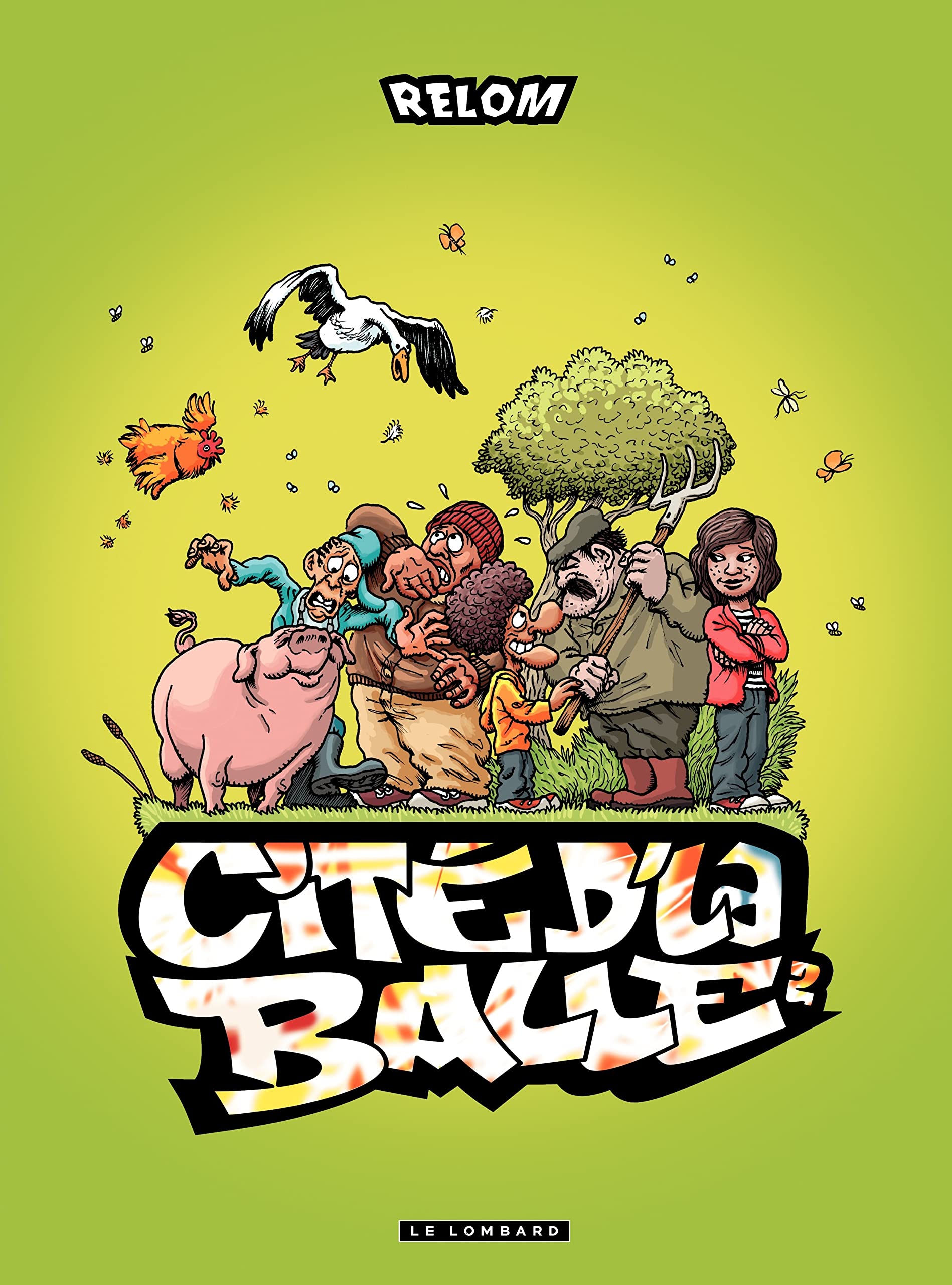 jaquette album CITE D'LA BALLE T2