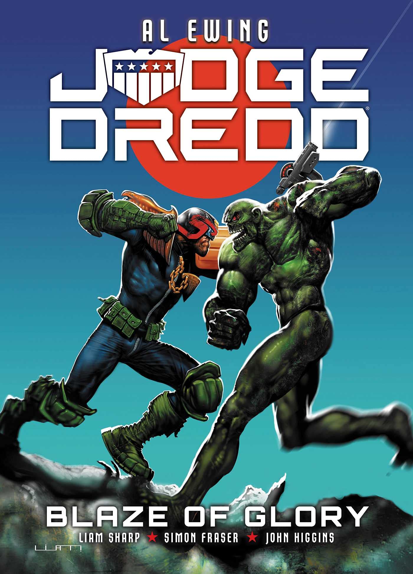 jaquette album Judge Dredd: Blaze of Glory