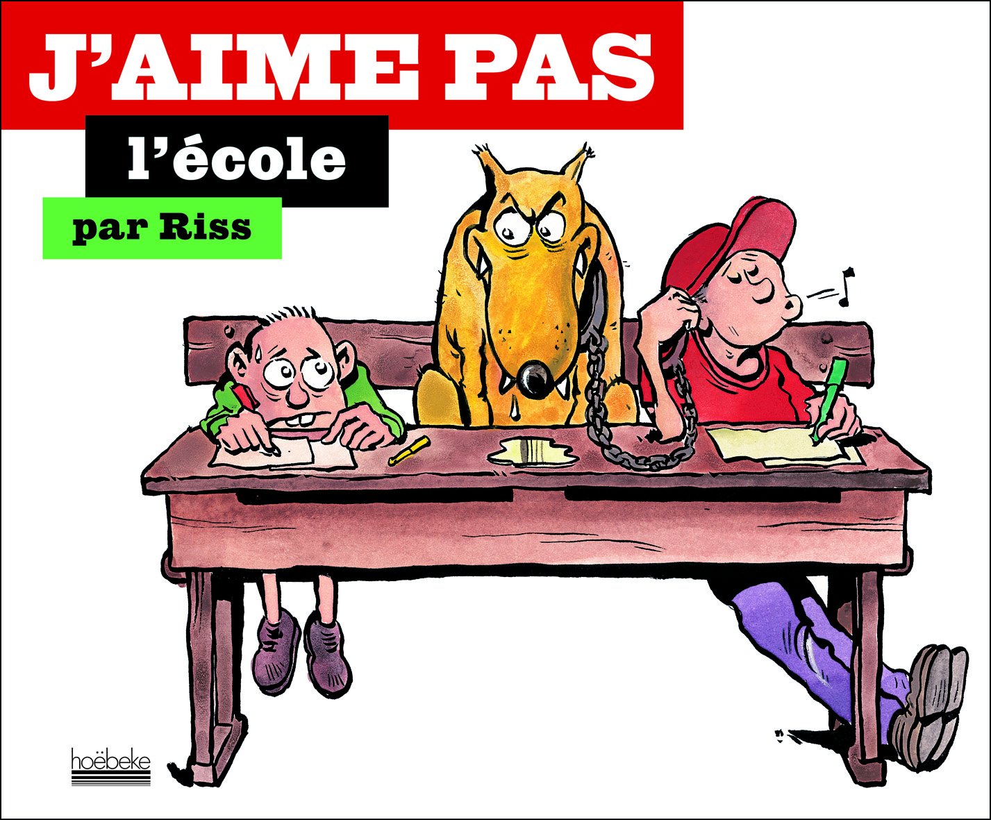 jaquette album J'aime pas l'école