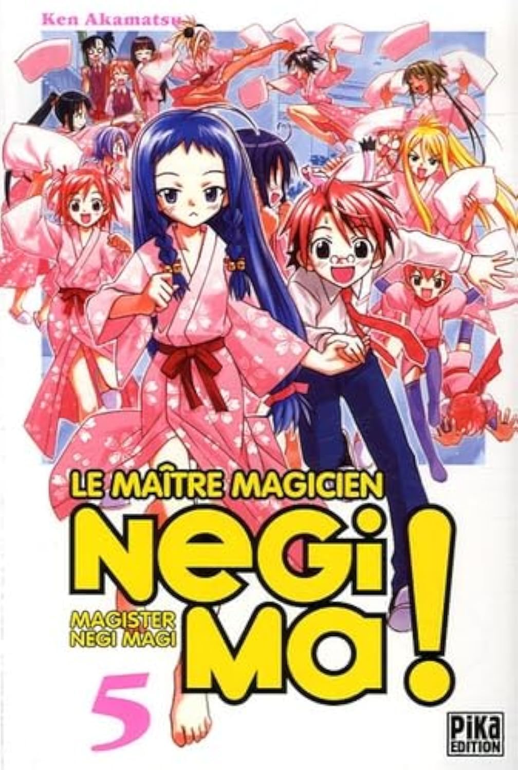 jaquette album Negima !, Tome 5 :
