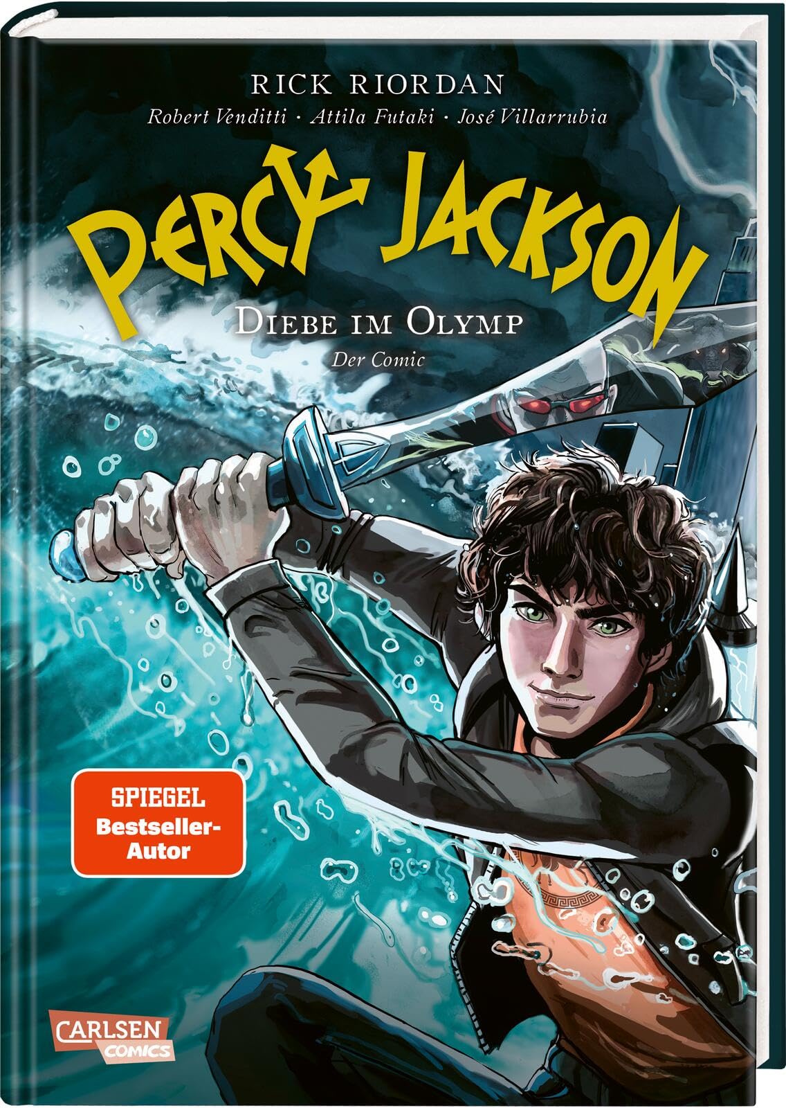 jaquette album Percy Jackson 01. Diebe im Olymp: Der Comic