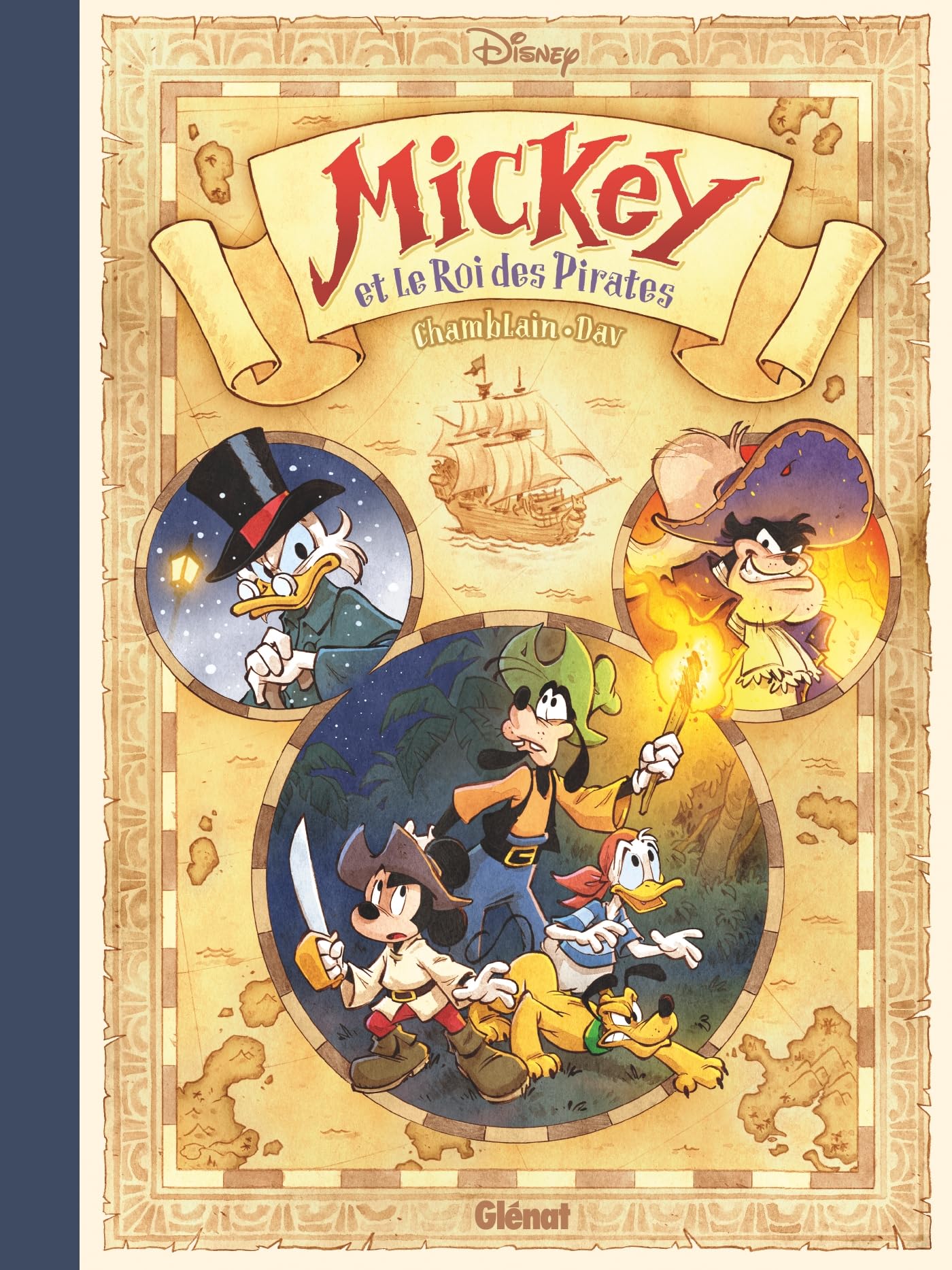 jaquette album Mickey et le roi des pirates
