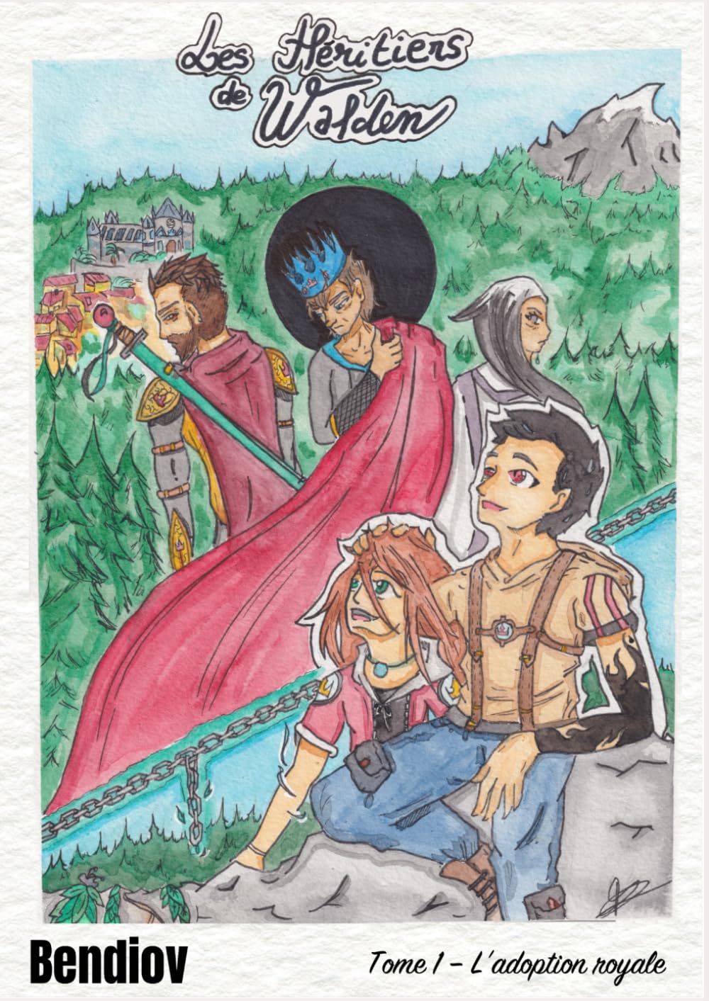 jaquette album Les Héritiers de Walden - Tome 1 - L'adoption Royale