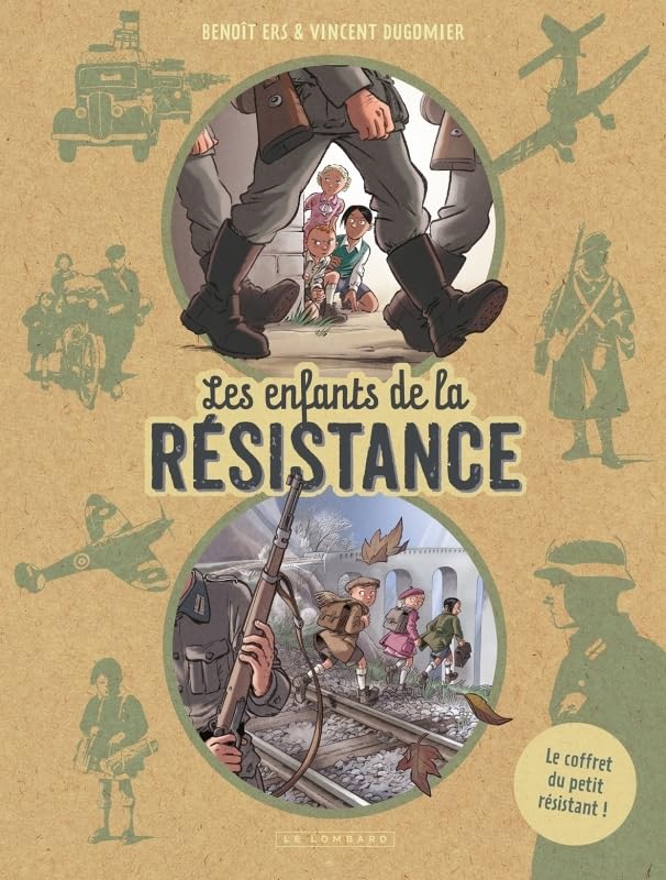 jaquette album Les Enfants De La Résistance - Coffret Les Enfants De La Résistance Tome 1 & 2