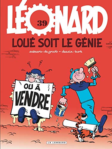 jaquette album Léonard Tome 39 - Loué Soit Le Génie