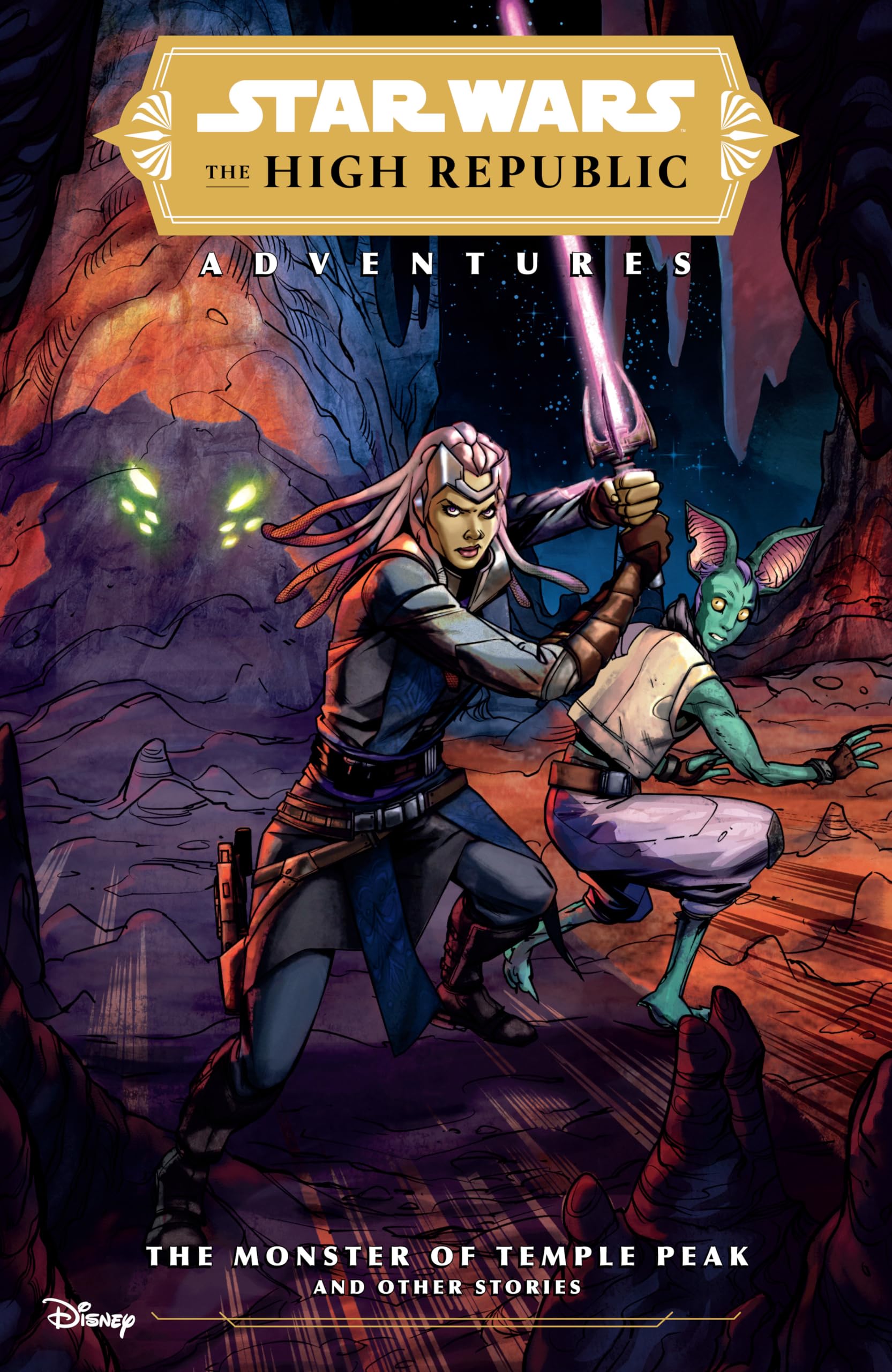 jaquette album Star Wars the High Republic Adventures: The Monster of Temple Peak and Other Stories