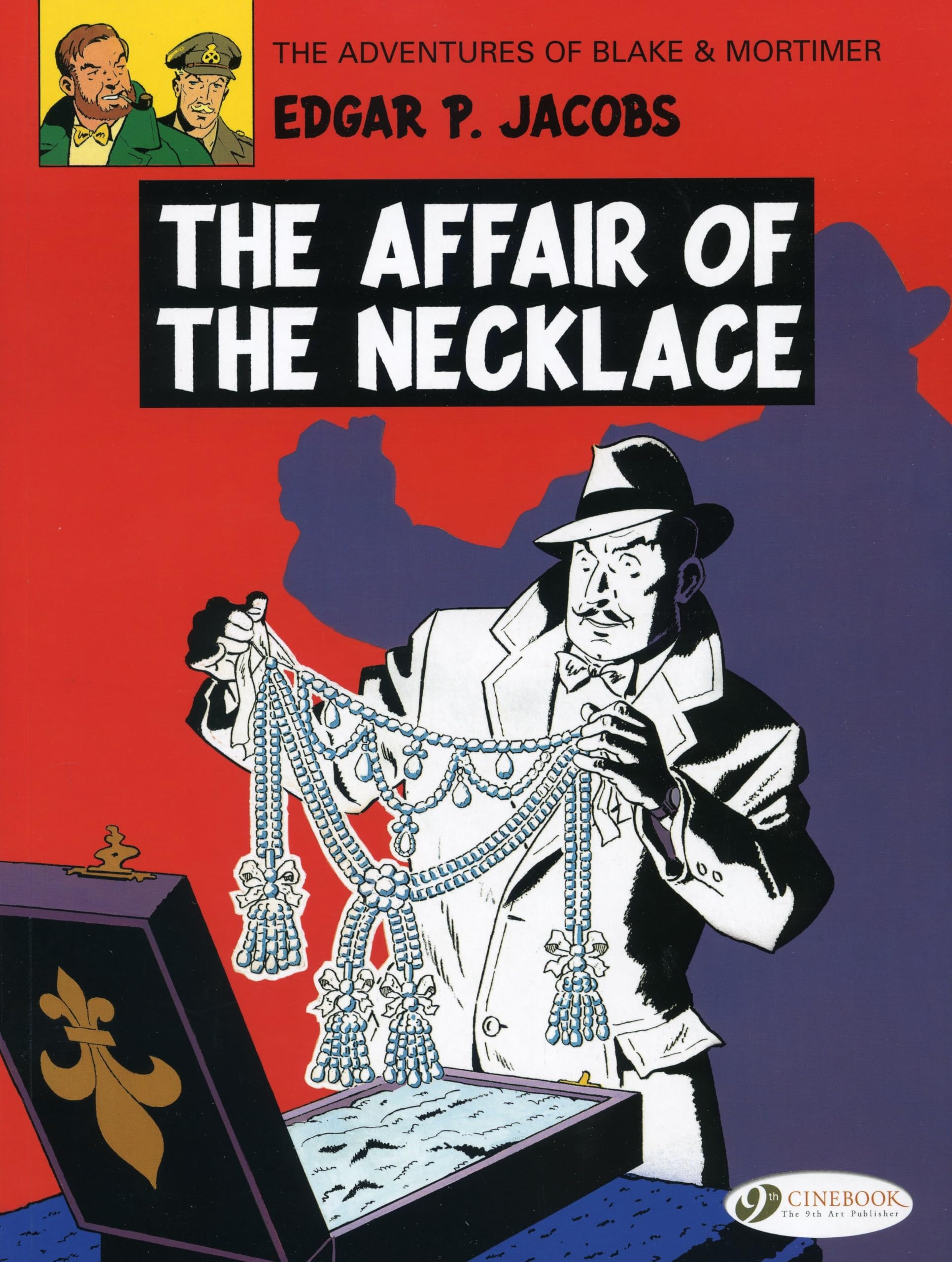 jaquette album Blake & Mortimer 7: The Affair of the Necklace